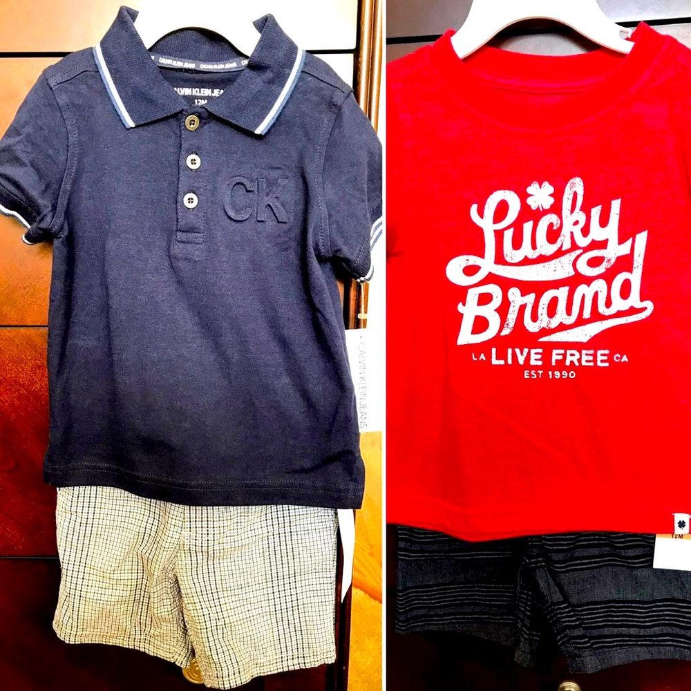 NWT 12 months Toddler Boy 2 Piece Set